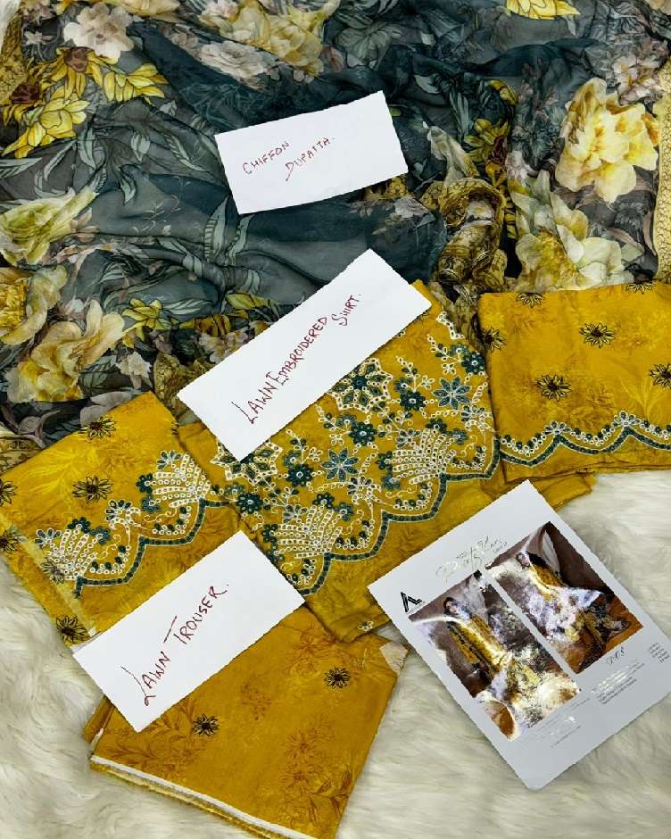 PRINTKARI EMBROIDERED by ADAN LIBAAS 